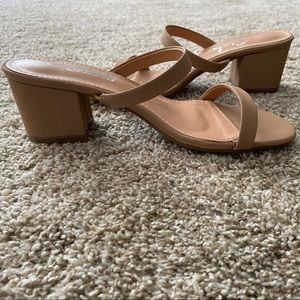 SHEIN heeled mules